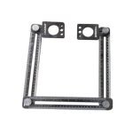 گونیا متر 3 بازو X750 دو شابلون