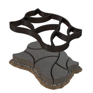 شابلون سنگ فرش سیمانی مدل HEXARC X3550
