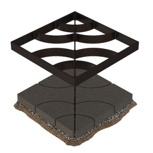 شابلون سنگفرش سیمانی مدل MOLD X120
