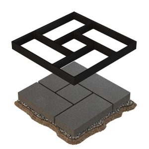 شابلون سنگفرش سیمانی مدل MOLD X140
