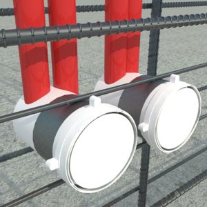 قوطی کلید و پریز دیواری